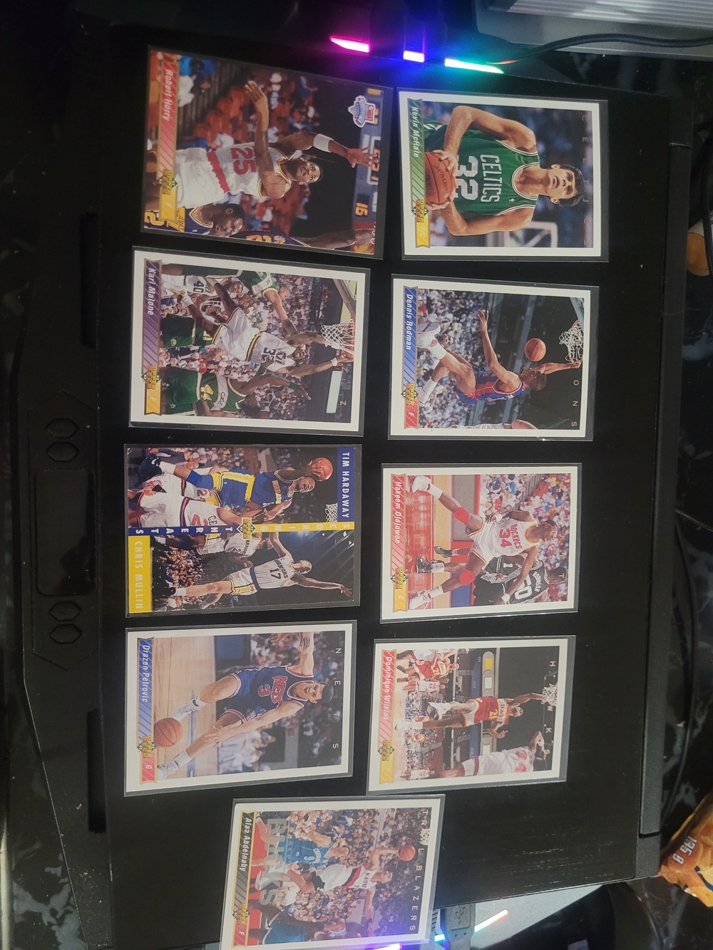 Vintage Basketball Trading Card Set - Assorted Colors